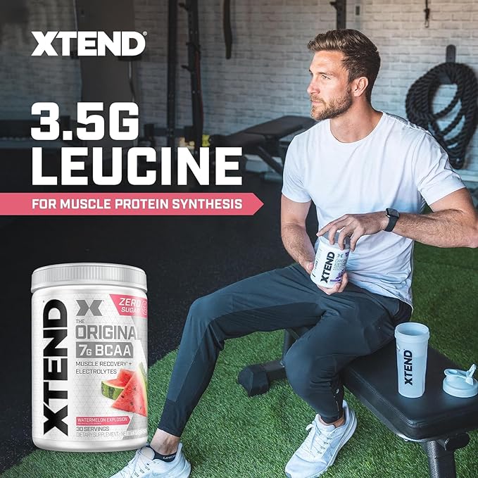 XTEND Original BCAA Powder – Watermelon Explosion | 30 Servings