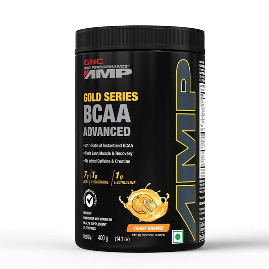 GNC AMP Gold Series BCAA Advanced | 400 gm