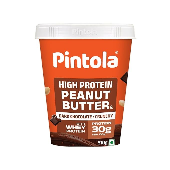 PINTOLA High Protein Peanut Butter Chocolate Flavour Crunchy 1kg