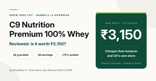 C9 Nutrition Whey Protein Review: Is It Worth ₹3,150 in 2026?
