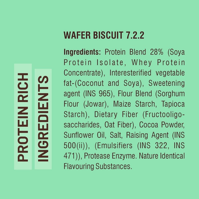 RiteBite Max Protein Wafer Bars with Millets, Choco Temptation (Pack of 36)