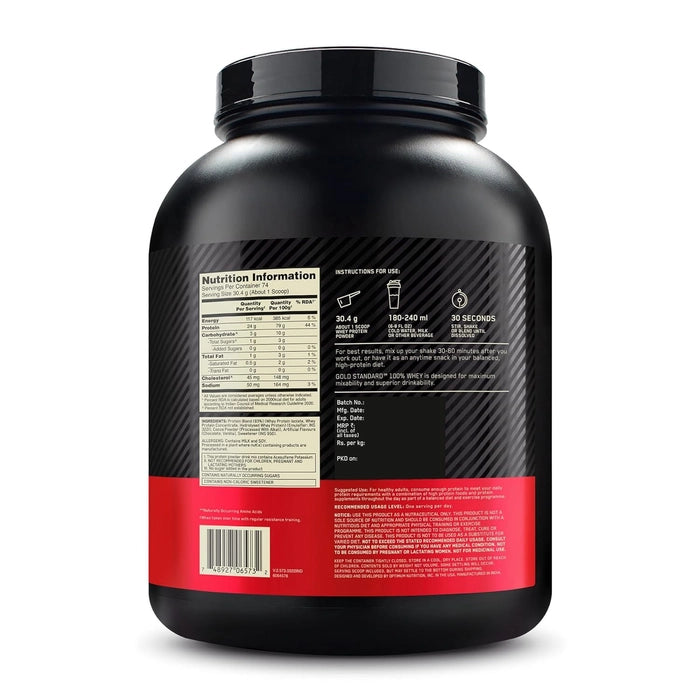 Optimum Nutrition (ON) Gold Standard 100% Whey
