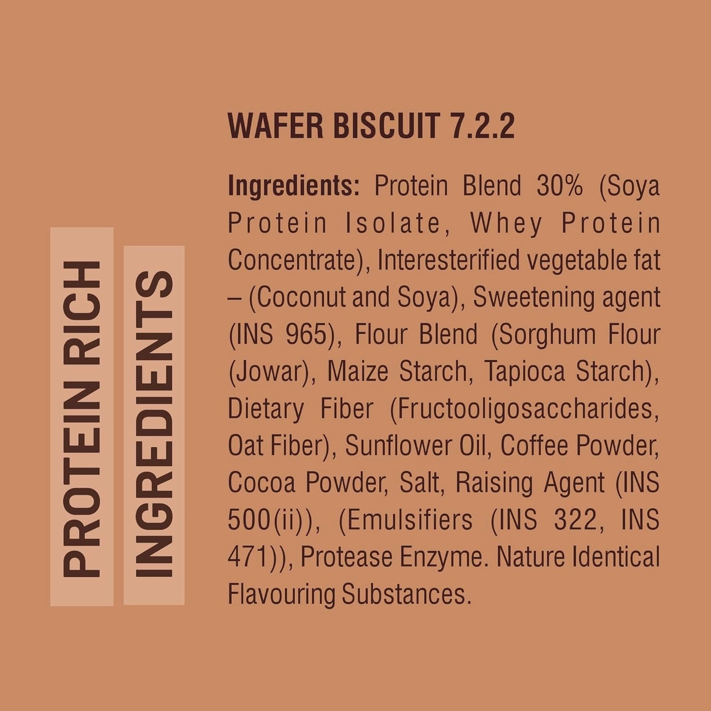 RiteBite Max Protein Wafer Bars with Millets, Coffee Mousse (Pack of 36)