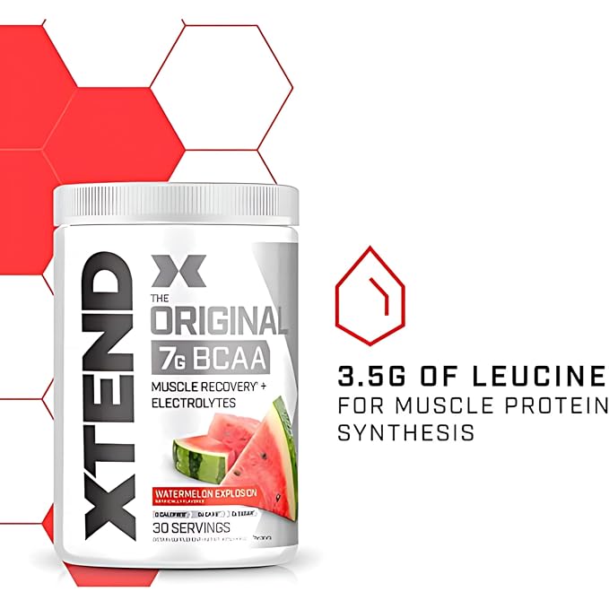 XTEND Original BCAA Powder – Watermelon Explosion | 30 Servings