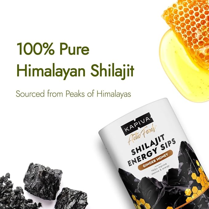 Kapiva Shilajit Energy Sips 30 Sachet's