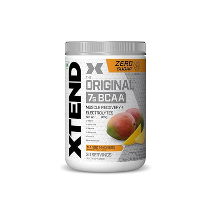 XTEND Original BCAA Powder ,Powder -Mango Madness  (30 Servings)