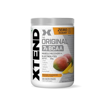 XTEND Original BCAA Powder ,Powder -Mango Madness  (30 Servings)