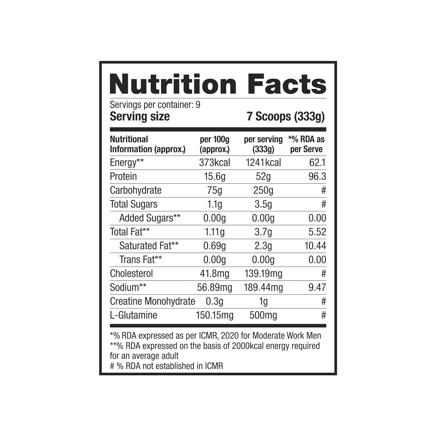 Labrada muscle mass gainer