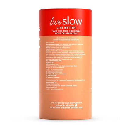Wellbeing Nutrition Slow Liver Detox with Milk Thistle, Arjuna & Berberry – 60 Capsules