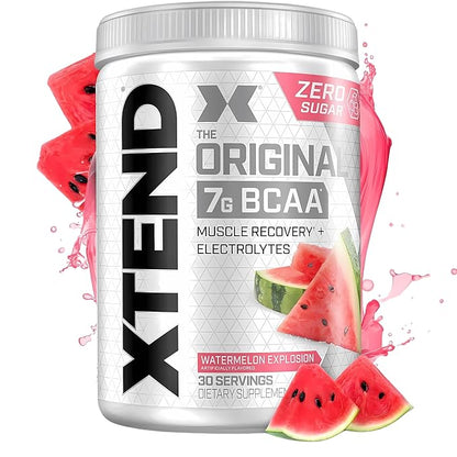 XTEND Original BCAA Powder – Watermelon Explosion | 30 Servings