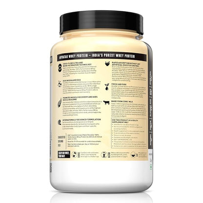 Avvatar 100% Performance Whey – Cold Coffee (1kg, 29 Servings)