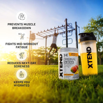 XTEND Original BCAA Powder ,Powder -Mango Madness  (30 Servings)