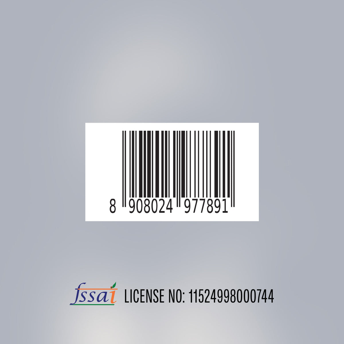 Barcode and EAN panel for Superyou Pro Kesar Badam protein 1 Kg jar
