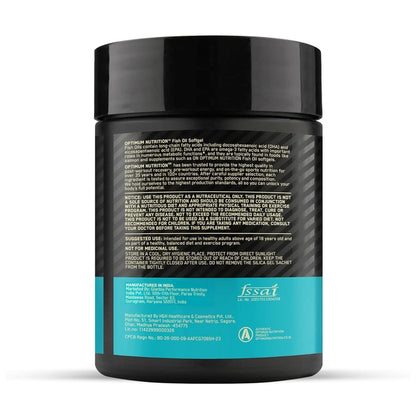 Optimum Nutrition (ON) Fish Oil - 60 Capsules, 1000 mg Fish Oil