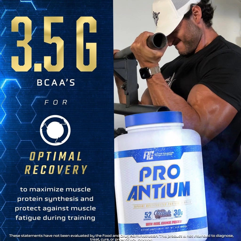 Ronnie Coleman Pro-Antium Whey Protein, 2.27 kg (5 lb), Double Chocolate