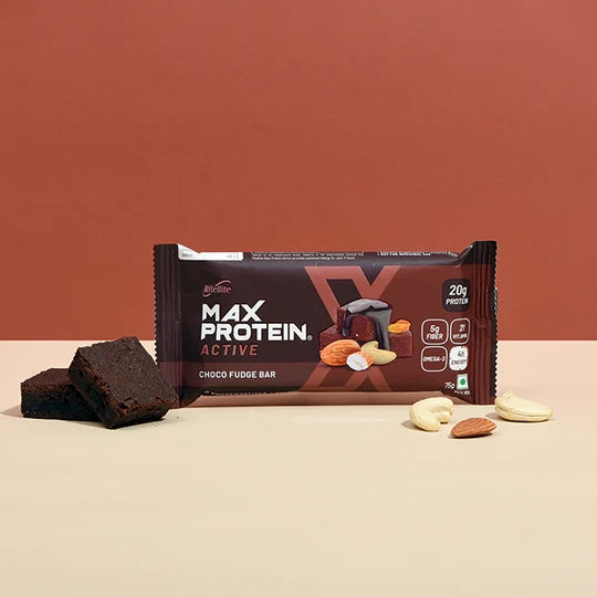 RiteBite Max Protein Active Choco Fudge Protein Bars with 20g Protein (Pack of 24)