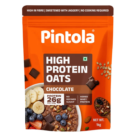 Pintola 26g High Protein Oats, Dark Chocolate 1kg