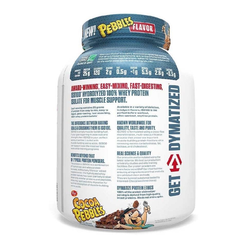 Dymatize ISO 100 Hydrolyzed Whey Protein Isolate - 5Lb