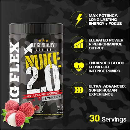 Bigflex Pre-Workout Nuke 2.0 Advanced Formulation