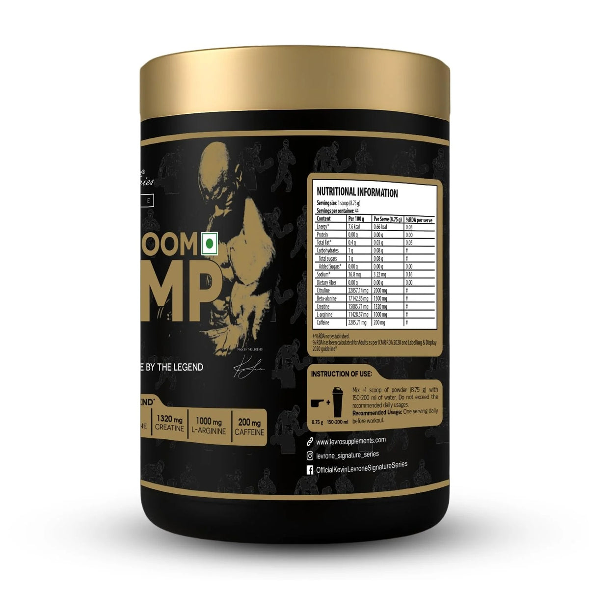 Kevin Levrone Shaaboom Pump - 385 g (0.84 lb)