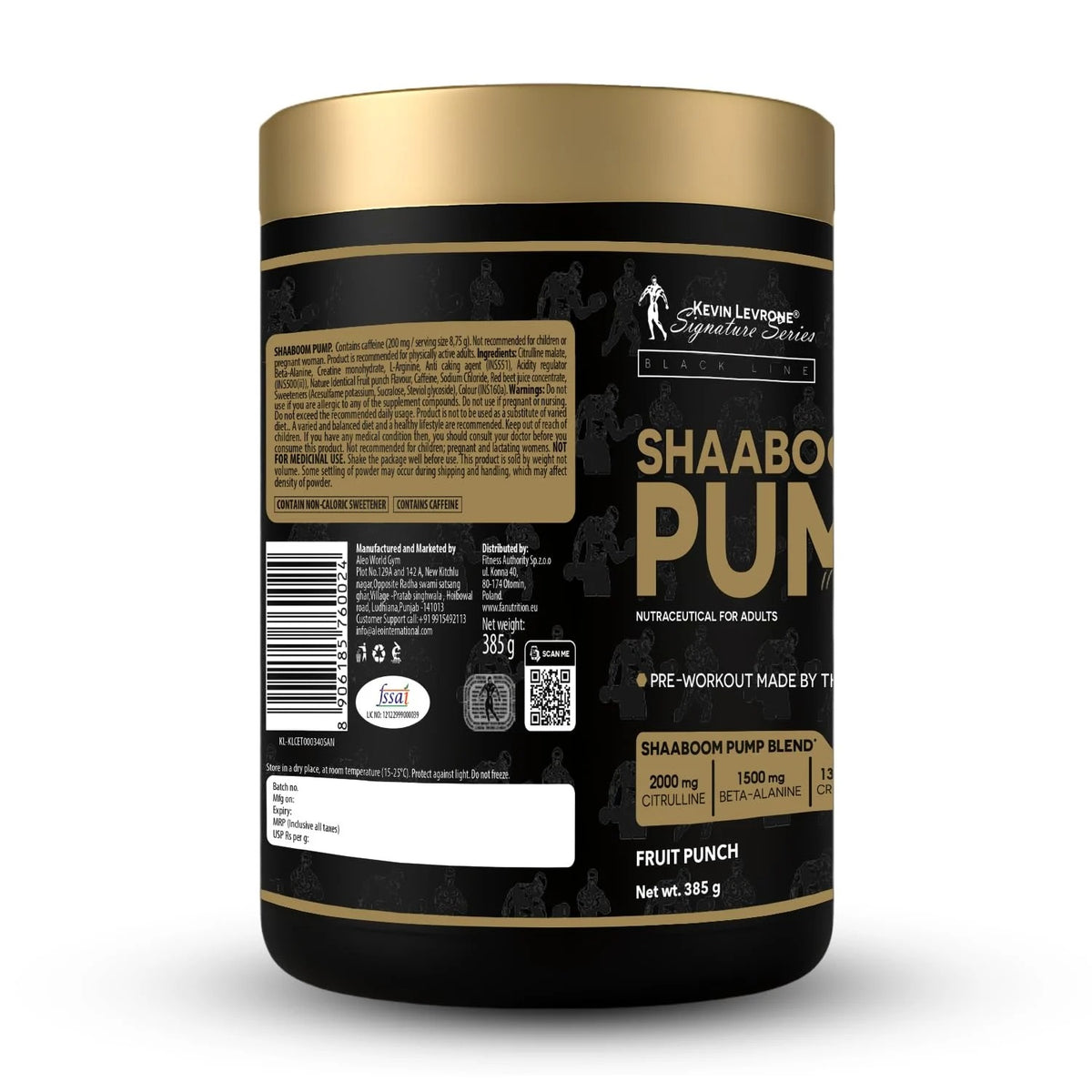 Kevin Levrone Shaaboom Pump - 385 g (0.84 lb)
