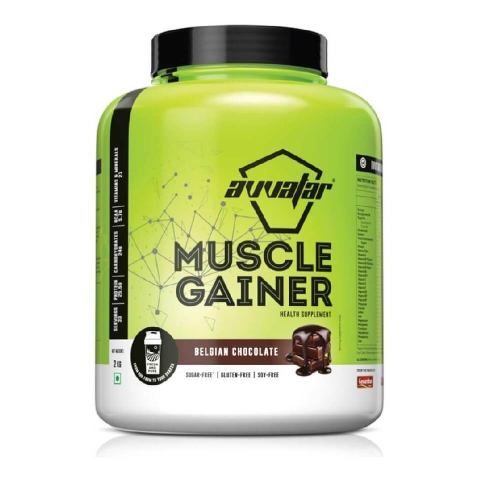 Avvatar Muscle Gainer, 2 kg (4.4 lb)