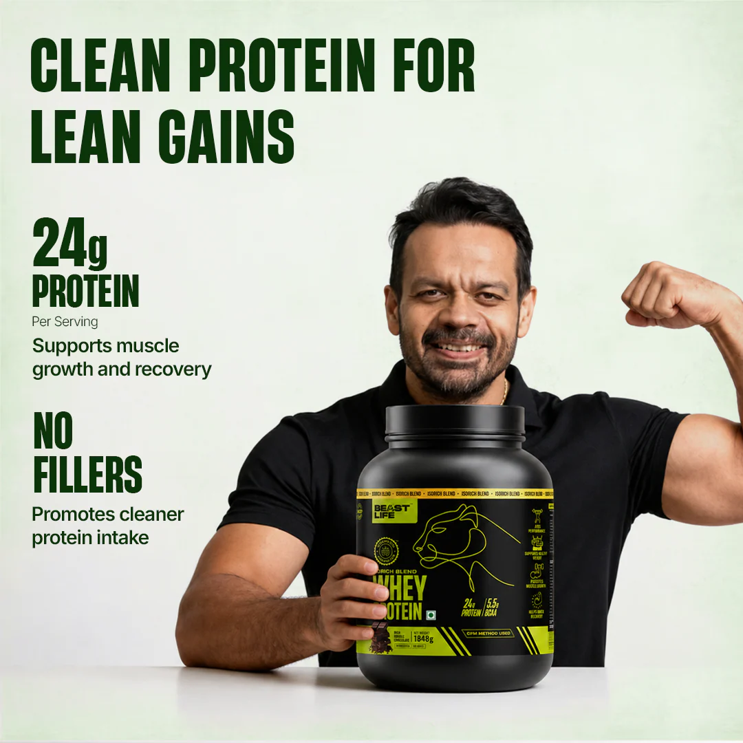 Beast Life Isorich Blend Whey Protein with Ultrasorb Tech