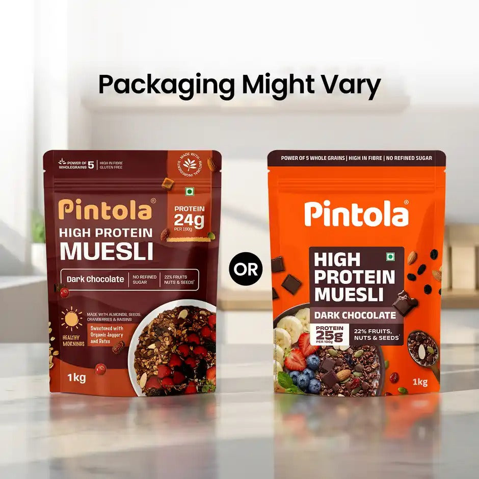 Pintola High Protein Muesli Dark Chocolate & Cranberry 1kg