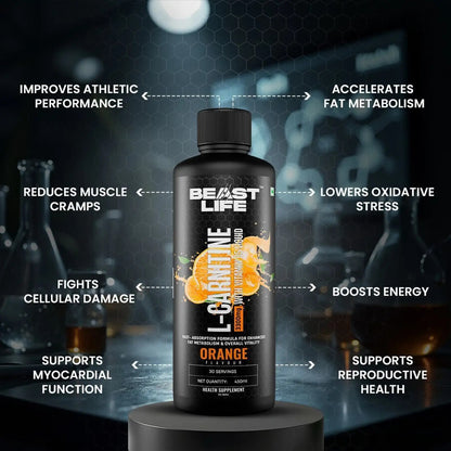 BeastLife L-Carnitine With Vitamin B5 3300mg  (450 ml)