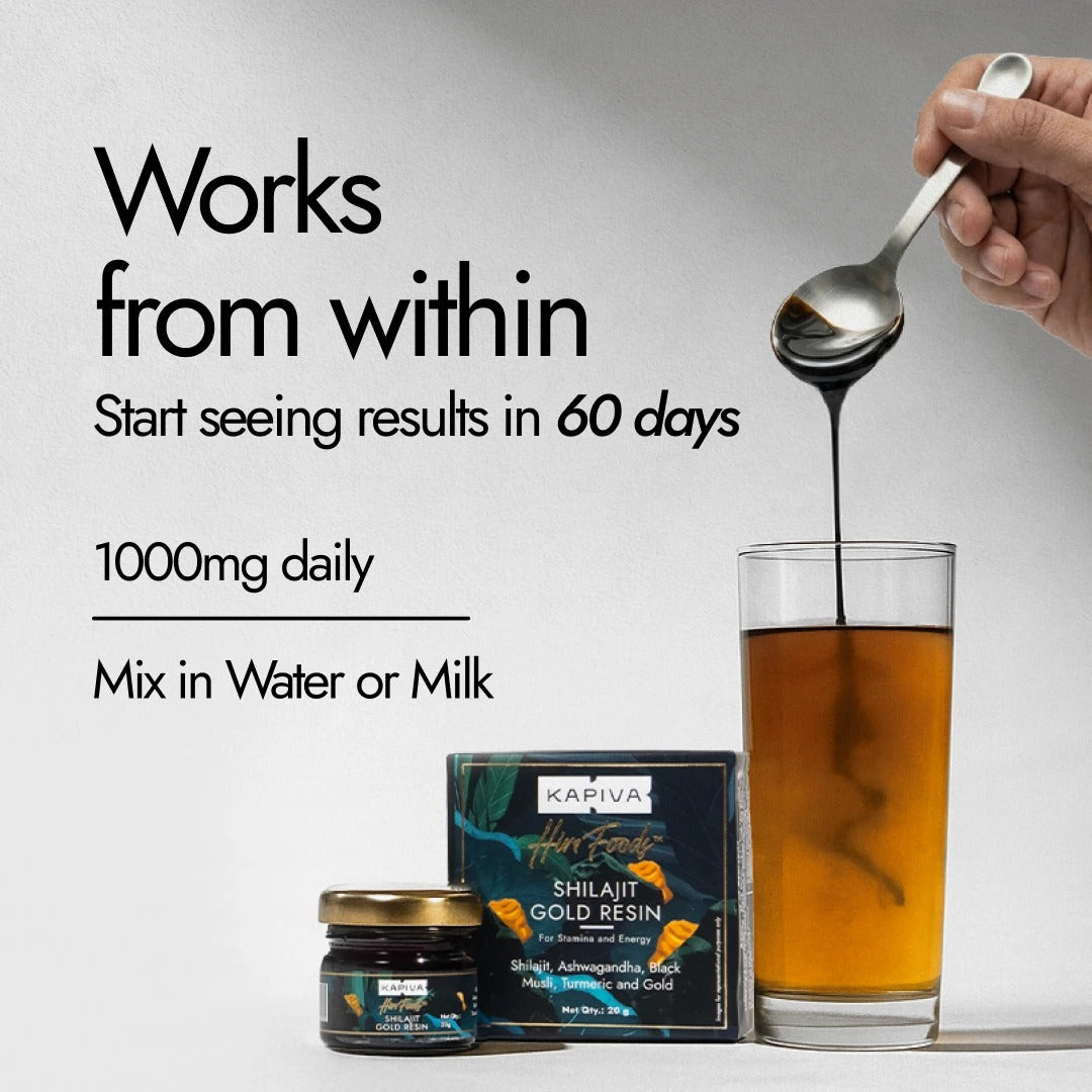 Kapiva  Shilajit Gold Resin 20g