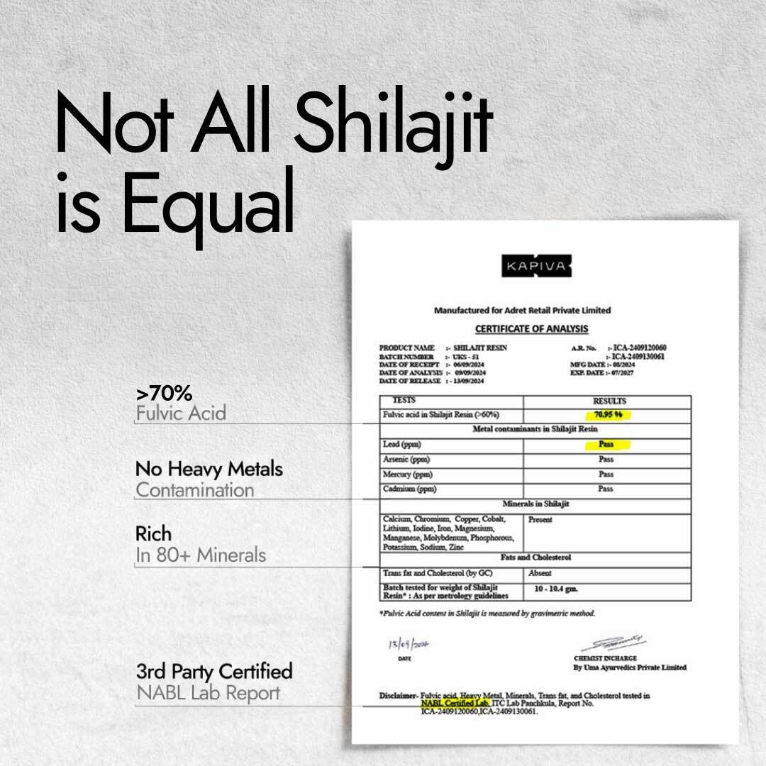 Kapiva  Shilajit Gold Resin 20g