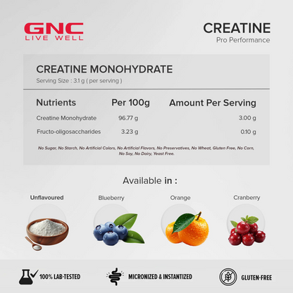 GNC Pro Performance Creatine Monohydrate