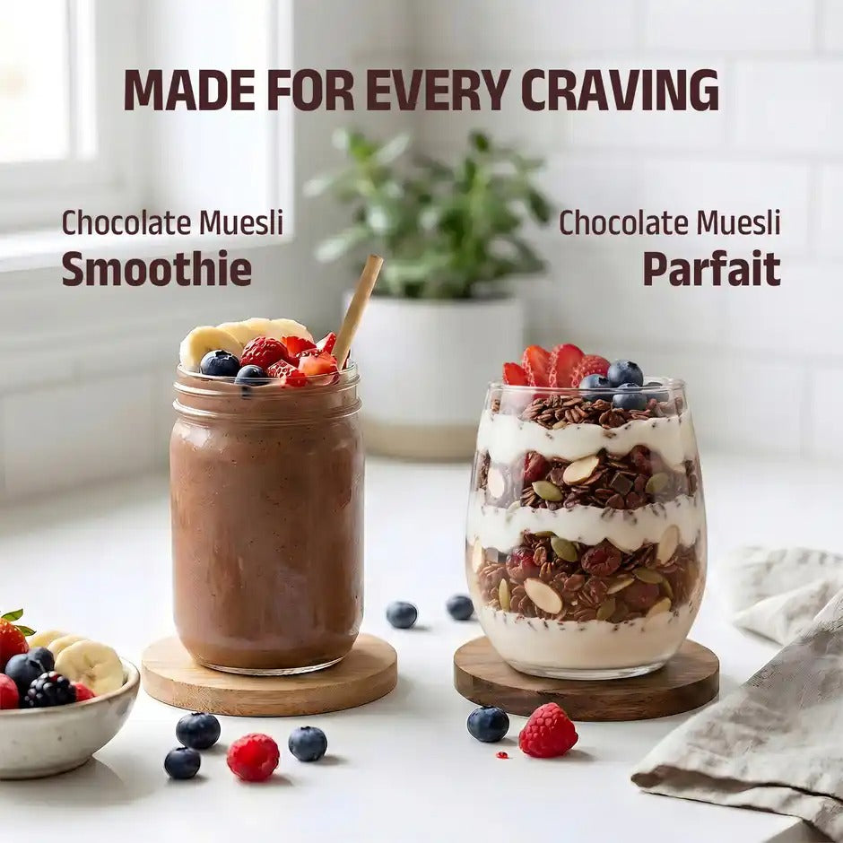 Pintola High Protein Muesli Dark Chocolate & Cranberry 1kg