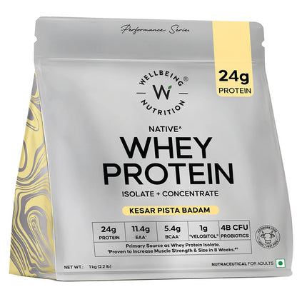 Whey Protein Isolate + Concentrate 24g | 1kg