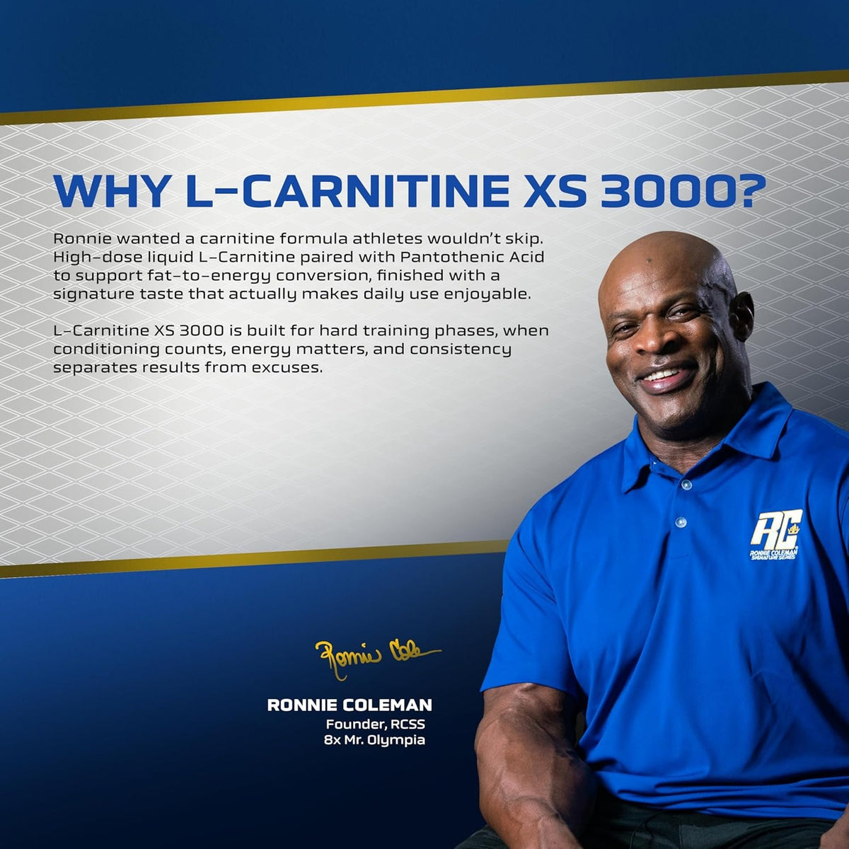 Ronnie Coleman Signature Series L-Carnitine XS 3000mg