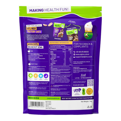 ALPINO 27% High Protein Oats Dark Chocolate
