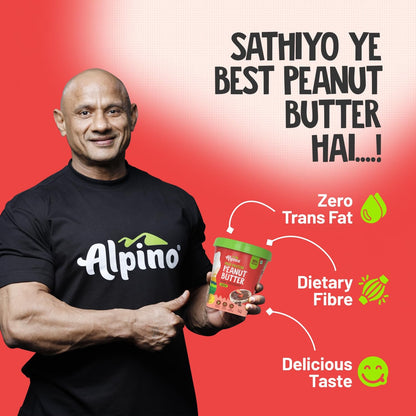 ALPINO 30g High Protein Dark Chocolate Peanut Butter Crisp