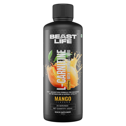 BeastLife L-Carnitine With Vitamin B5 3300mg  (450 ml)