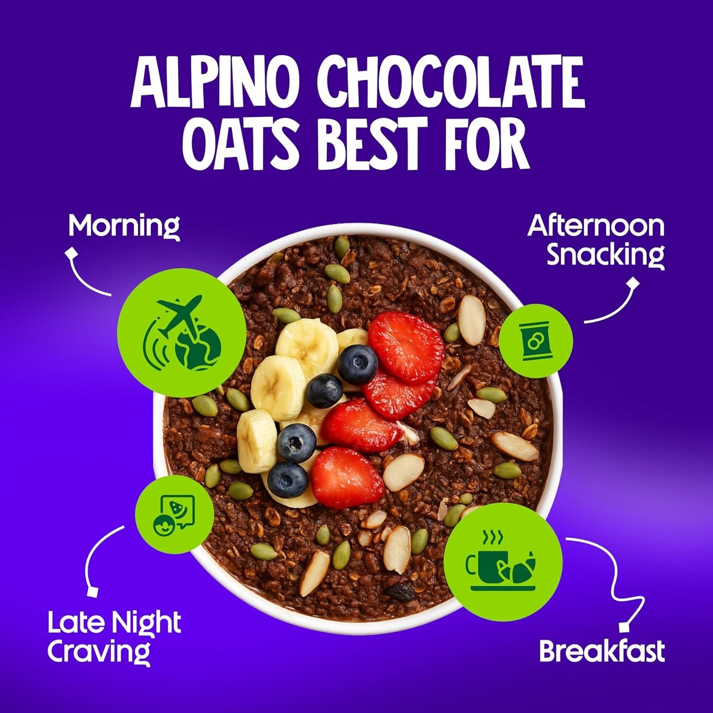 ALPINO 27% High Protein Oats Dark Chocolate