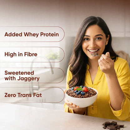Pro.Fitness High Protein Chocolate Oats | Dark Chocolate |