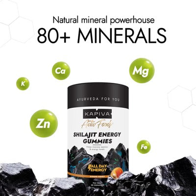 Kapiva Shilajit Energy Gummies