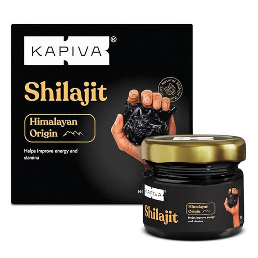 Kapiva Original Himalayan Shilajit Resin jar, 20 g