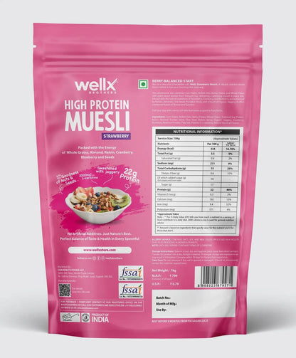 Wellx Brother's High Protein Muesli