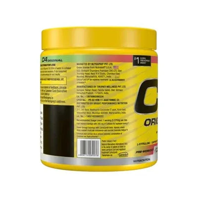 Cellucor C4 Original Pre Workout - Watermelon (ind), 30 Servings
