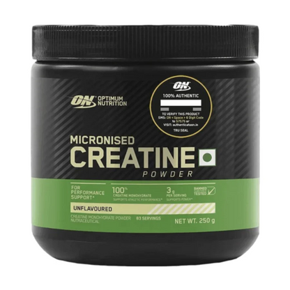 Optimum Nutrition (ON) Micronized Creatine Powder - 250 gm