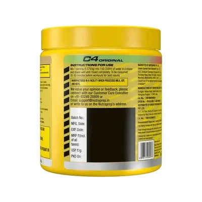 Cellucor C4 Original Pre Workout - Watermelon (ind), 30 Servings