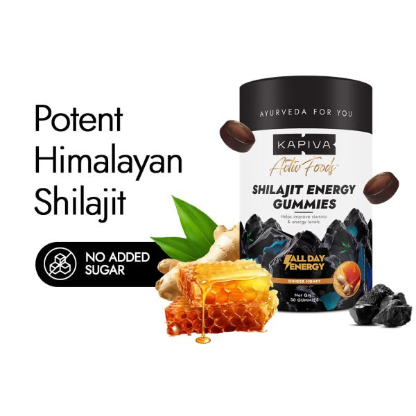 Kapiva Shilajit Energy Gummies