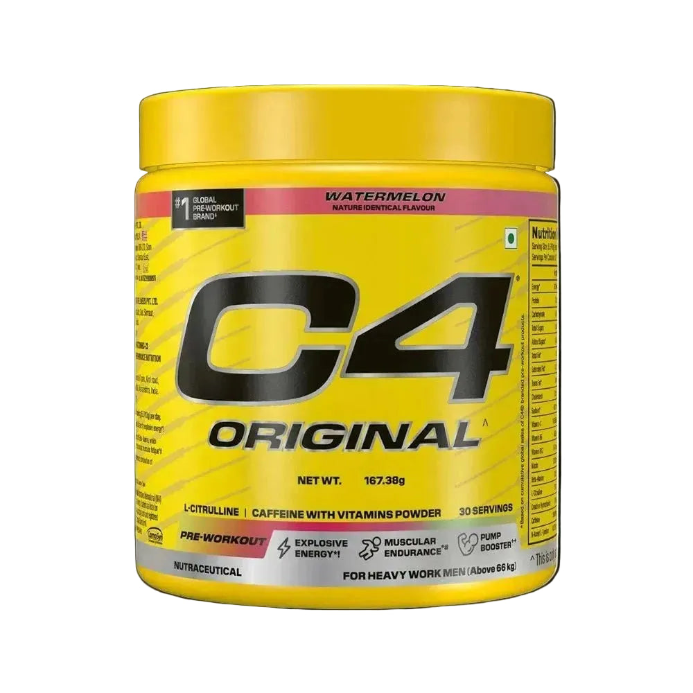 Cellucor C4 Original Pre Workout - Watermelon (ind), 30 Servings