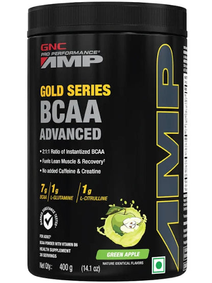 GNC AMP Gold Series BCAA Advanced  | 400 gm