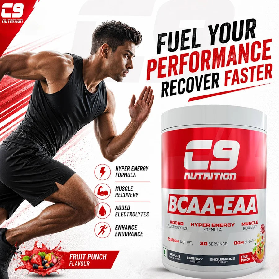 C9 Nutrition BCAA-EAA Blueberry 240g | 30 Servings